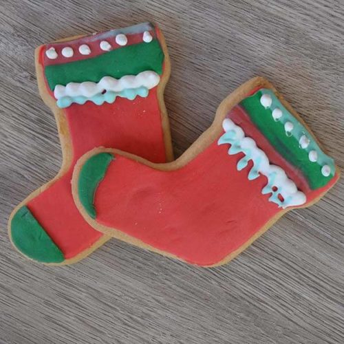 Biscotti calza di Natale - senza Lattosio