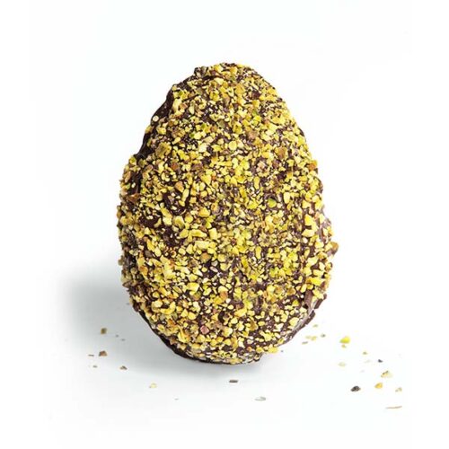 Uovo di Pasqua farcito al pistacchio - senza Glutine e senza Latte
